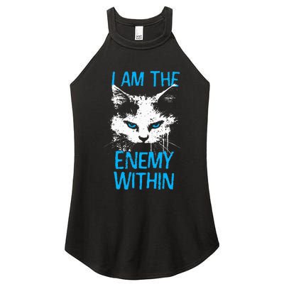 I Am The Enemy Within Kamala Harris 2024 Merch Women's Perfect Tri Rocker Tank