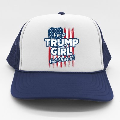 IM A Trump Get Over It! Cool Gift Trucker Hat