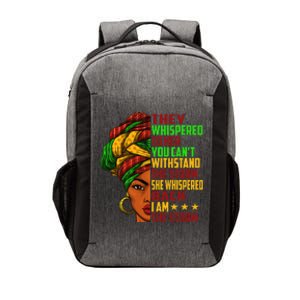 I am The Storm Wo Juneteenth Black History Month Vector Backpack