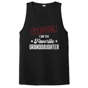 I Am The Favorite Granddaughter Funny PosiCharge Competitor Tank