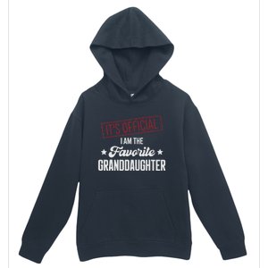 I Am The Favorite Granddaughter Funny Urban Pullover Hoodie