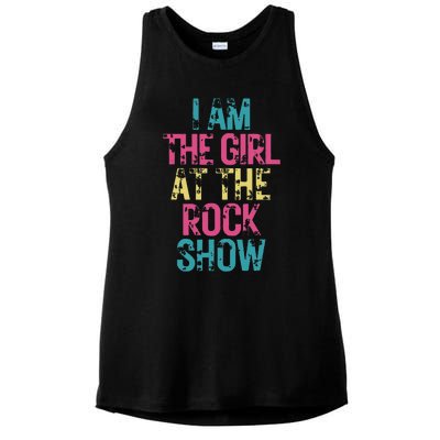 I Am The Girl At The R.Ock Show Rock Ladies PosiCharge Tri-Blend Wicking Tank