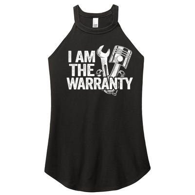 I Am The Warranty Race Car Parts Repair Guy Funny Mechanic Women’s Perfect Tri Rocker Tank