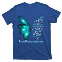 I Am The Storm Thyroid Cancer Awareness Butterfly Gift T-Shirt