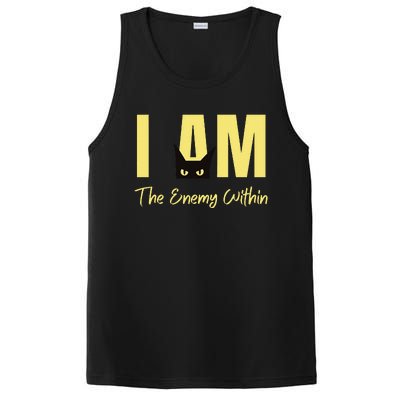 I Am The Enemy Within Kamala Harris Walz 2024 Merch Commala PosiCharge Competitor Tank