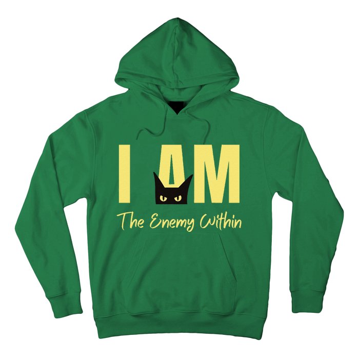 I Am The Enemy Within Kamala Harris Walz 2024 Merch Commala Hoodie