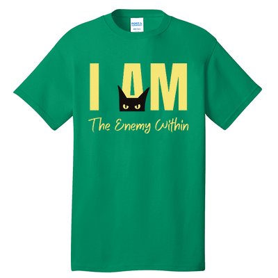 I Am The Enemy Within Kamala Harris Walz 2024 Merch Commala Tall T-Shirt