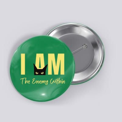 I Am The Enemy Within Kamala Harris Walz 2024 Merch Commala Button