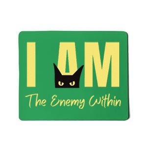 I Am The Enemy Within Kamala Harris Walz 2024 Merch Commala Mousepad