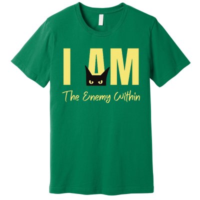 I Am The Enemy Within Kamala Harris Walz 2024 Merch Commala Premium T-Shirt