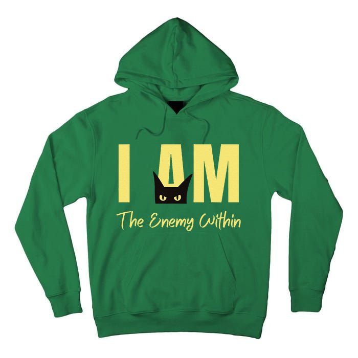 I Am The Enemy Within Kamala Harris Walz 2024 Merch Commala Tall Hoodie