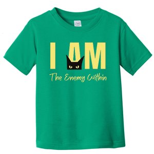 I Am The Enemy Within Kamala Harris Walz 2024 Merch Commala Toddler T-Shirt