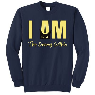 I Am The Enemy Within Kamala Harris Walz 2024 Merch Commala Tall Sweatshirt