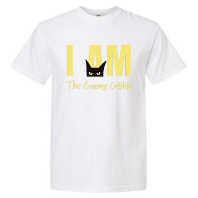 I Am The Enemy Within Kamala Harris Walz 2024 Merch Commala Garment-Dyed Heavyweight T-Shirt