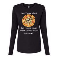 I Am Tanka Jahari Funny Pizza Lover Womens Cotton Relaxed Long Sleeve T-Shirt