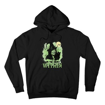 I Am The Enemy Within Funny Kamala Trump 2024 Hoodie