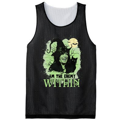 I Am The Enemy Within Funny Kamala Trump 2024 Mesh Reversible Basketball Jersey Tank