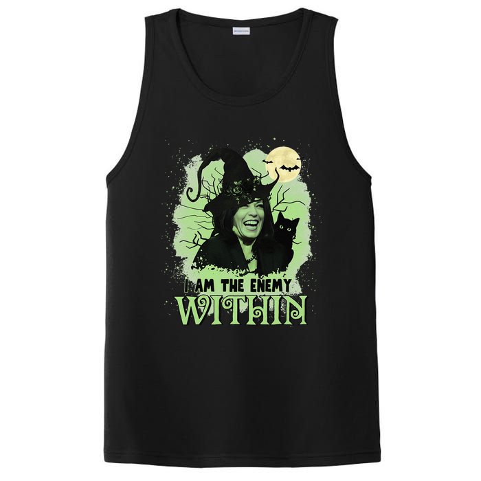 I Am The Enemy Within Funny Kamala Trump 2024 PosiCharge Competitor Tank