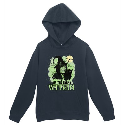 I Am The Enemy Within Funny Kamala Trump 2024 Urban Pullover Hoodie