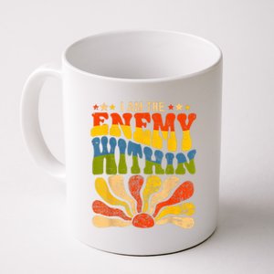 I Am The Enemy Within America Funny I Am The Enemy Within Coffee Mug