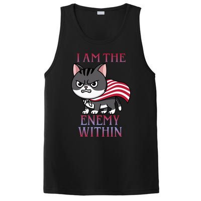 I Am The Enemy Within Kamala Harris 2024 PosiCharge Competitor Tank