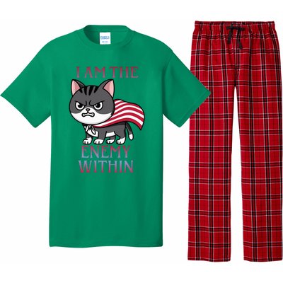 I Am The Enemy Within Kamala Harris 2024 Pajama Set