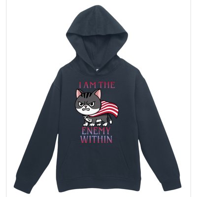 I Am The Enemy Within Kamala Harris 2024 Urban Pullover Hoodie