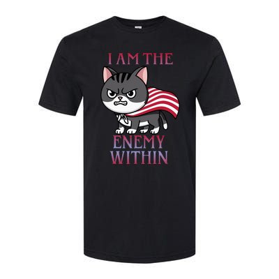 I Am The Enemy Within Kamala Harris 2024 Softstyle CVC T-Shirt