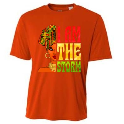 I Am The Storm Juneteenth Black Pride Freedom Black History Great Gift Cooling Performance Crew T-Shirt