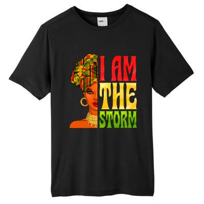 I Am The Storm Juneteenth Black Pride Freedom Black History Great Gift Tall Fusion ChromaSoft Performance T-Shirt