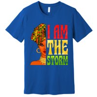 I Am The Storm Juneteenth Black Pride Freedom Black History Great Gift Premium T-Shirt