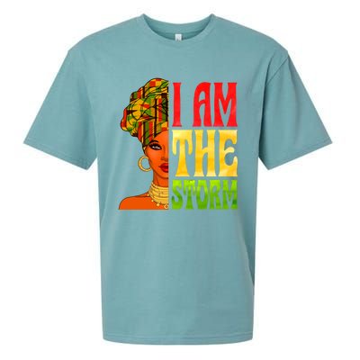 I Am The Storm Juneteenth Black Pride Freedom Black History Great Gift Sueded Cloud Jersey T-Shirt