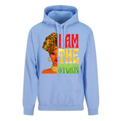 I Am The Storm Juneteenth Black Pride Freedom Black History Great Gift Unisex Surf Hoodie