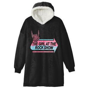 I Am The Girl At The R.O.C.K Show Classic Hooded Wearable Blanket