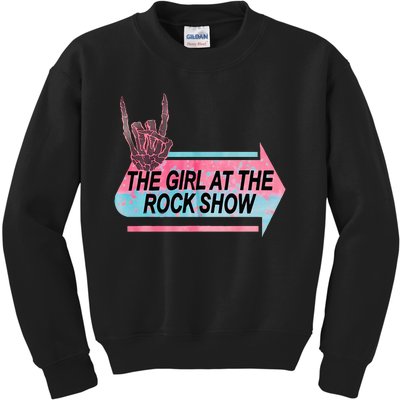 I Am The Girl At The R.O.C.K Show Classic Kids Sweatshirt