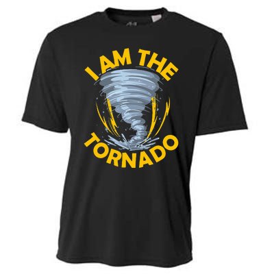 I Am The Storm Twister Tornado Hurricane Meteorologist Cooling Performance Crew T-Shirt