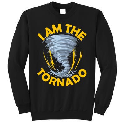 I Am The Storm Twister Tornado Hurricane Meteorologist Sweatshirt