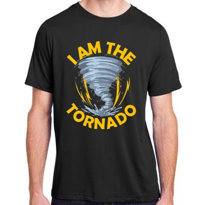 I Am The Storm Twister Tornado Hurricane Meteorologist Adult ChromaSoft Performance T-Shirt