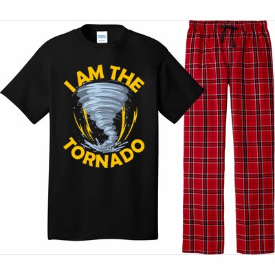 I Am The Storm Twister Tornado Hurricane Meteorologist Pajama Set