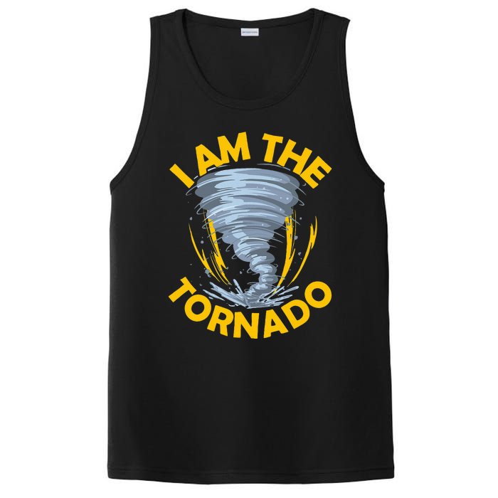 I Am The Storm Twister Tornado Hurricane Meteorologist PosiCharge Competitor Tank