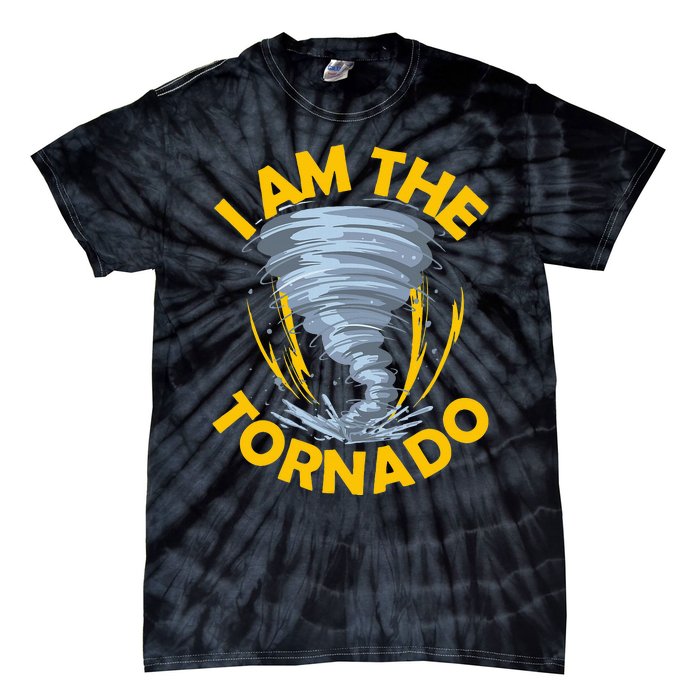 I Am The Storm Twister Tornado Hurricane Meteorologist Tie-Dye T-Shirt