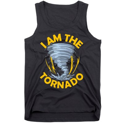 I Am The Storm Twister Tornado Hurricane Meteorologist Tank Top