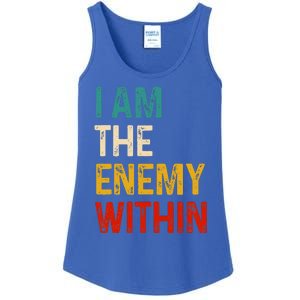 I Am The Enemy Within Kamala Harris 2024 Ladies Essential Tank