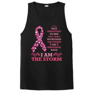 I Am The Storm Breast Cancer Ribbon PosiCharge Competitor Tank