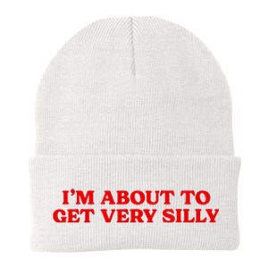 IM About To Get Very Silly Knit Cap Winter Beanie