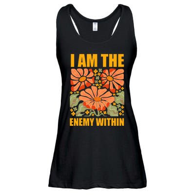 I Am The Enemy Within Kamala Harris 2024 Ladies Essential Flowy Tank