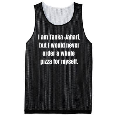 I Am Tanka Jahari Mesh Reversible Basketball Jersey Tank