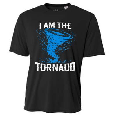 I Am The Storm Twister Tornado Hurricane Meteorologist Cooling Performance Crew T-Shirt