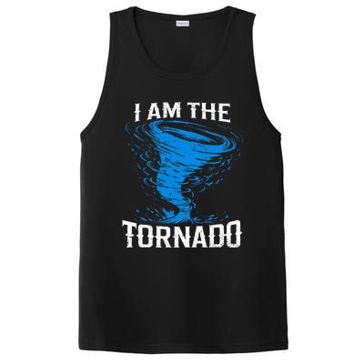 I Am The Storm Twister Tornado Hurricane Meteorologist PosiCharge Competitor Tank