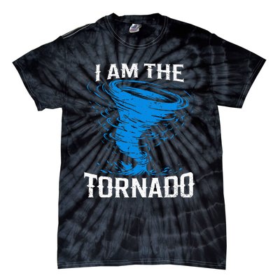 I Am The Storm Twister Tornado Hurricane Meteorologist Tie-Dye T-Shirt